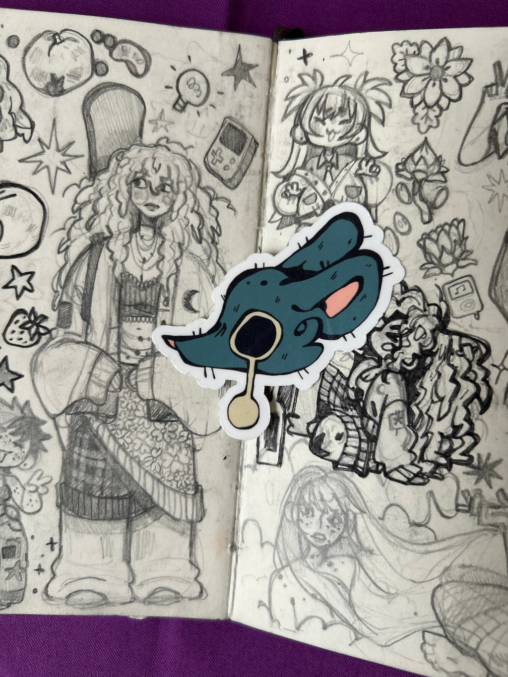 Pelekat Vinyl Tikus Menangis