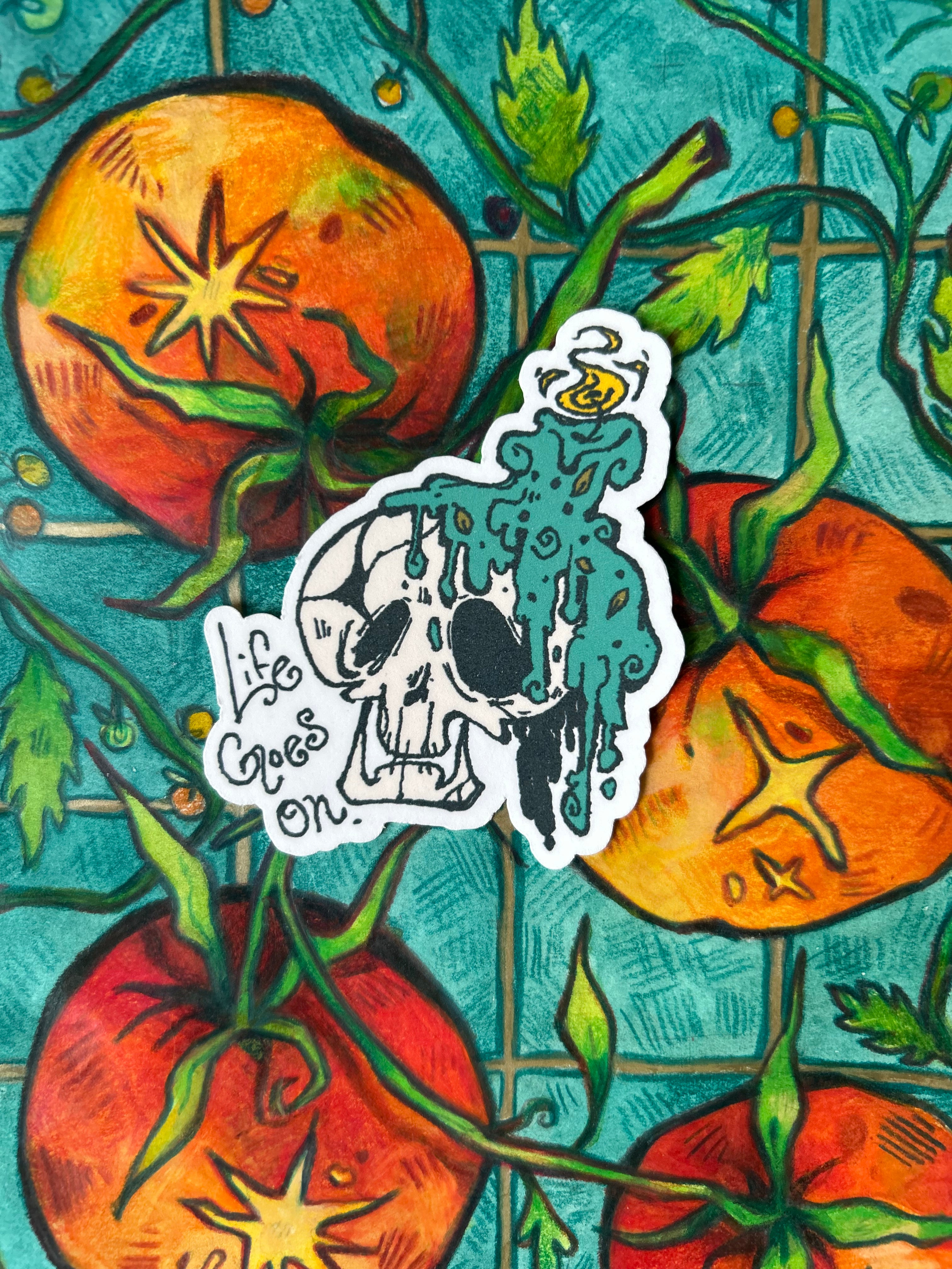 Pelekat Vinyl Hidup Berterusan