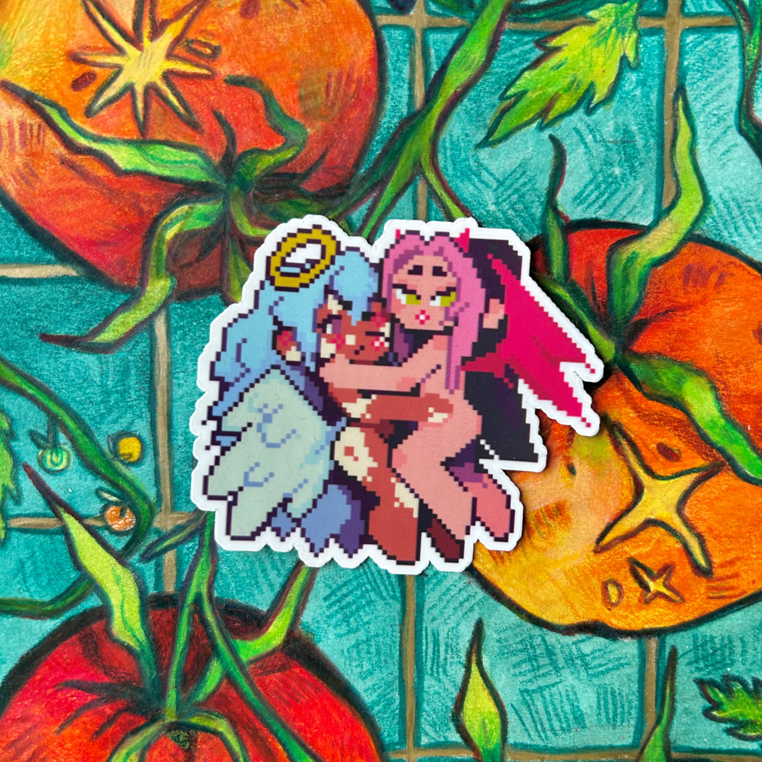 Temptations Yuri Vinyl Sticker