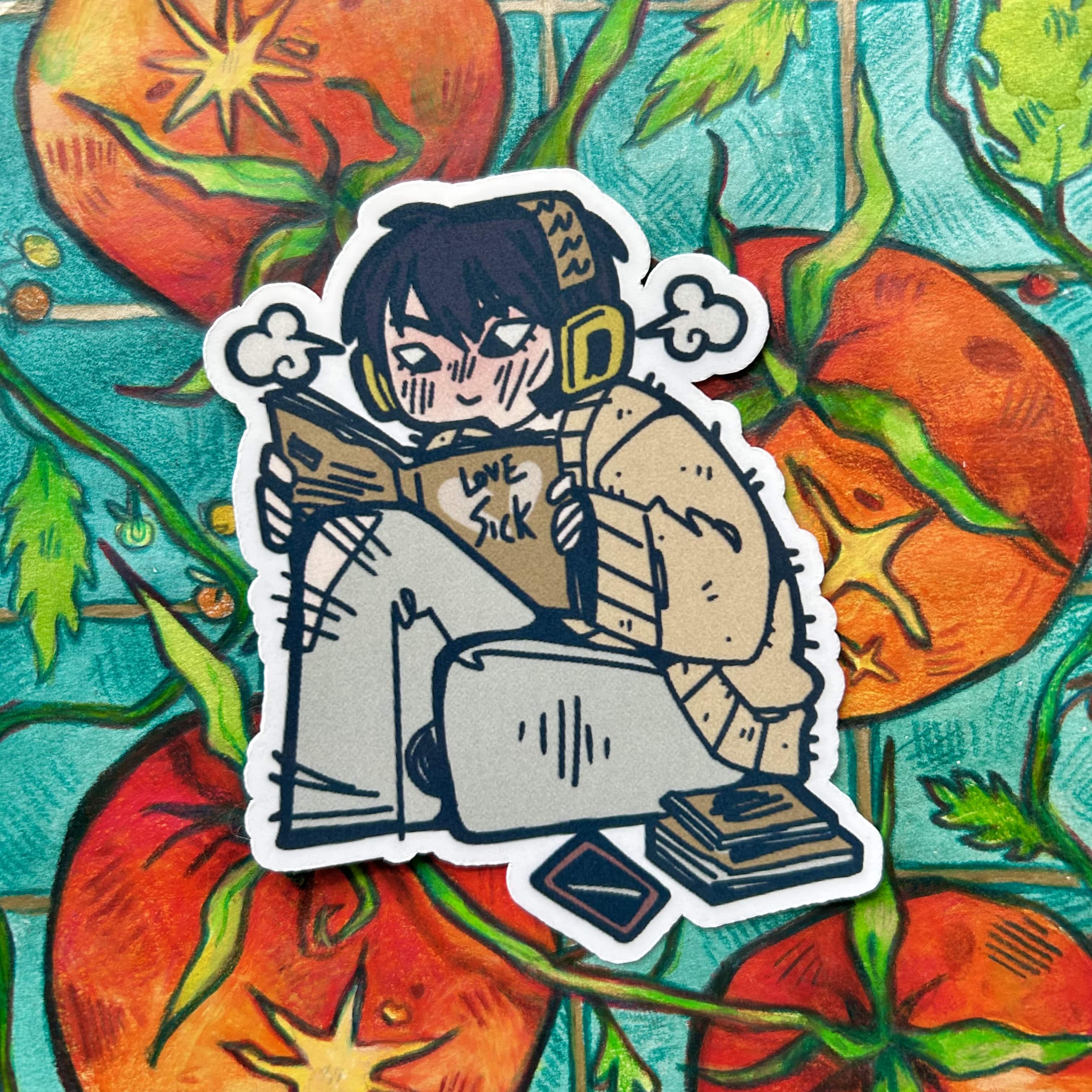 Yaoi Reader Vinyl Sticker