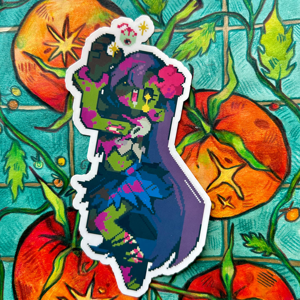 目玉ゾンビビニールステッカー