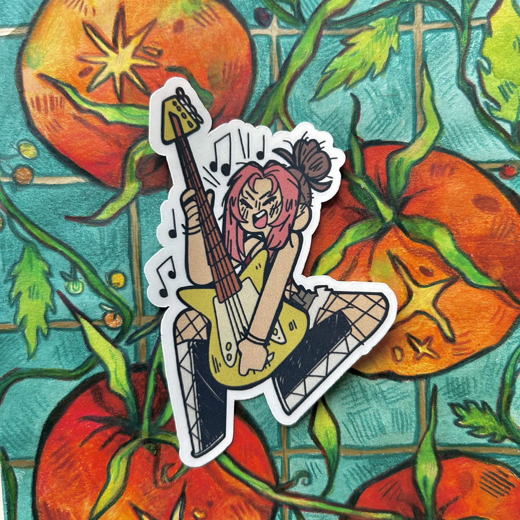 Screaming Love Songs Vinyl Sticker