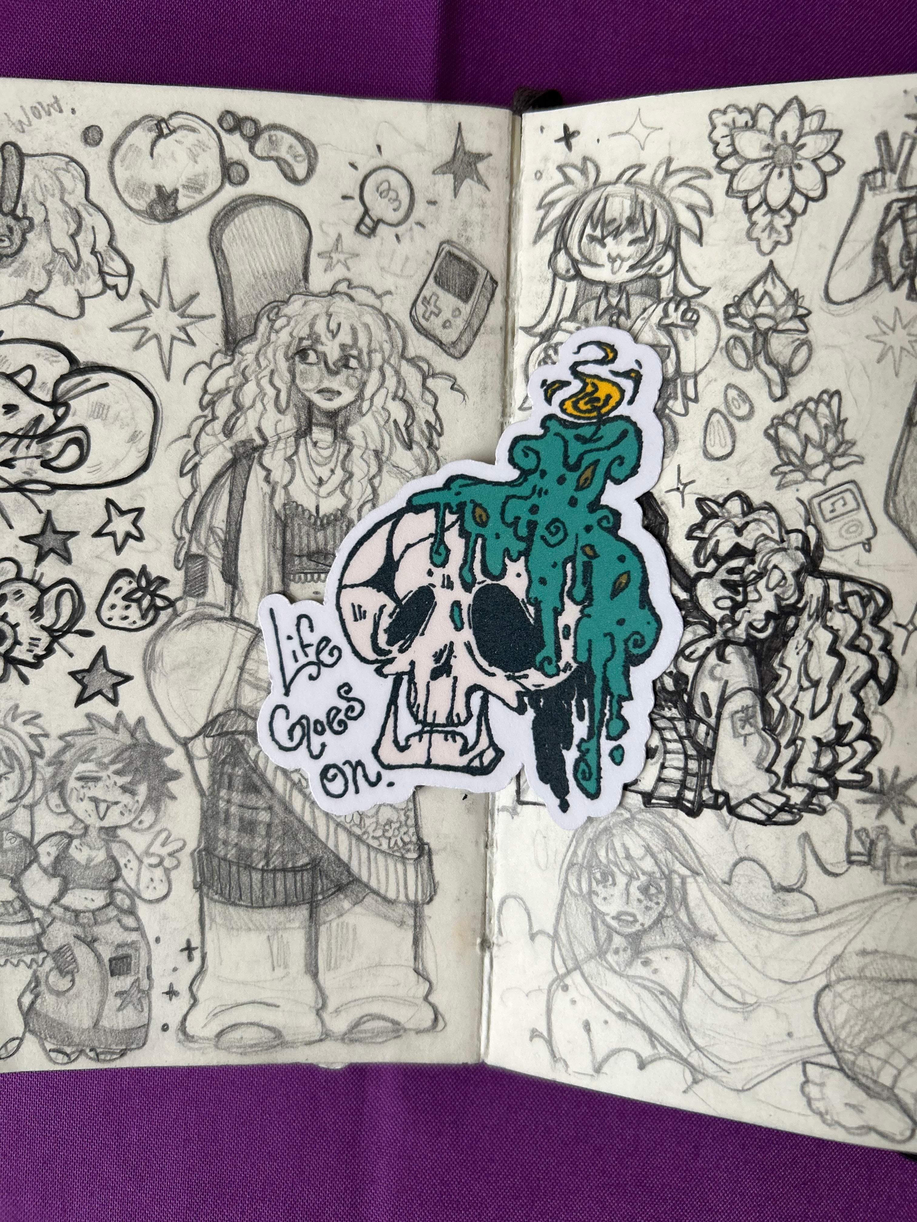 Pelekat Vinyl Hidup Berterusan