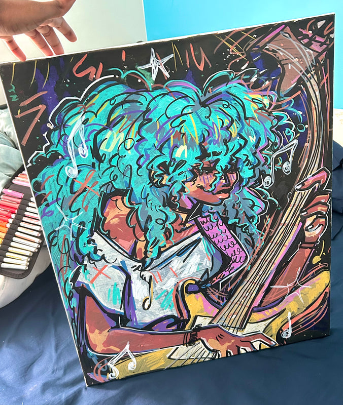 Flow State Original Acrylic Painting