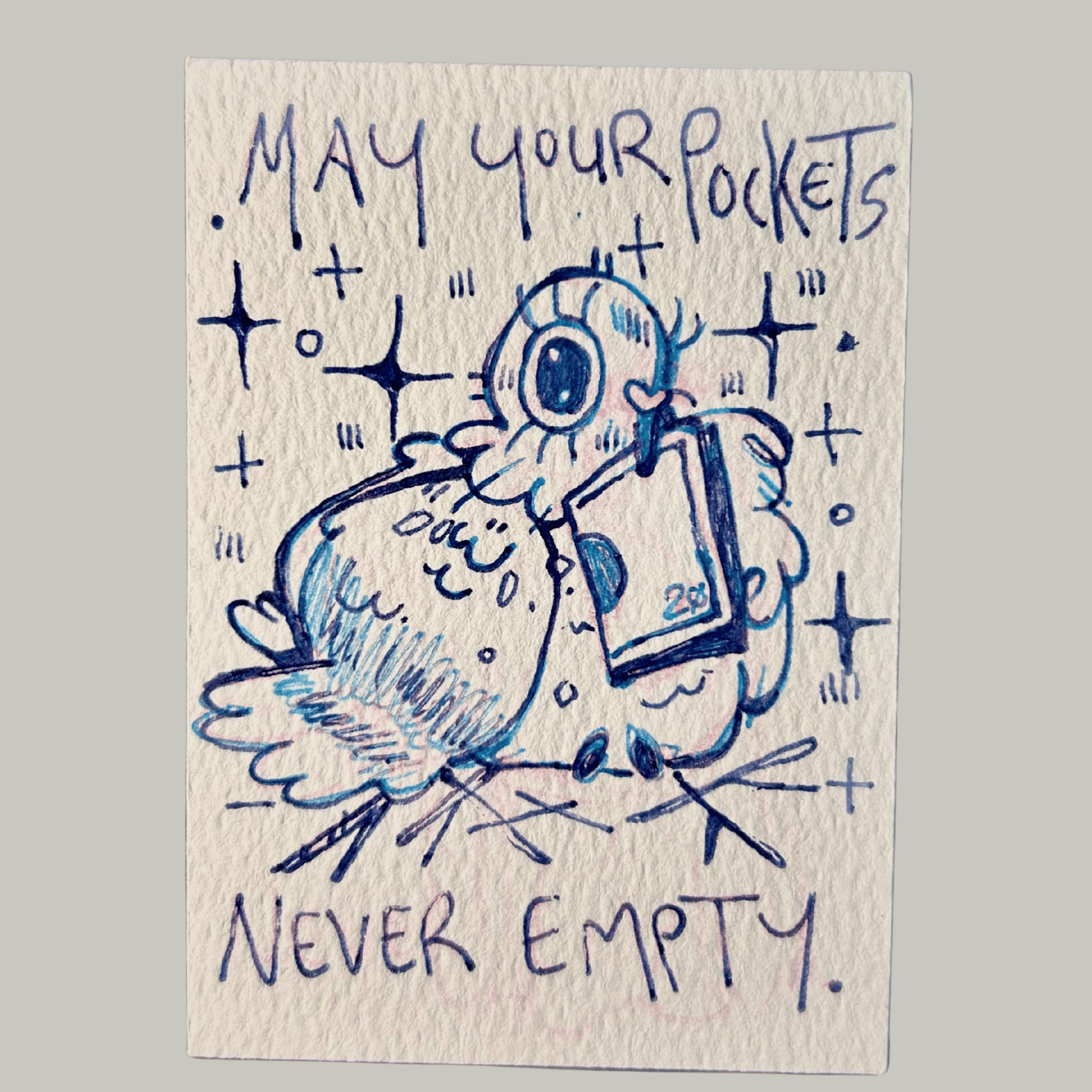 ACEO Miniature Art, original art, Pigeon 2/4