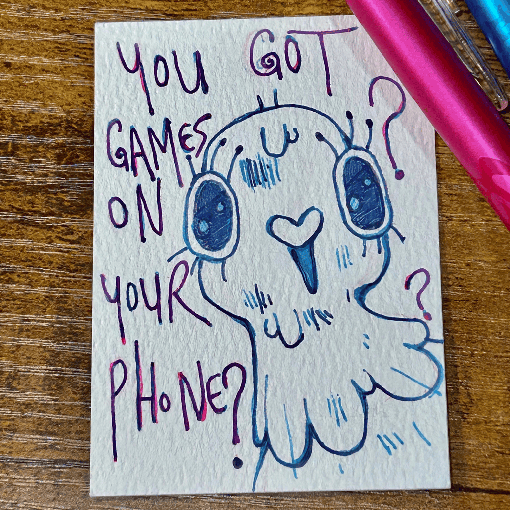 ACEO Miniature Art, original art, Pigeon 3/4